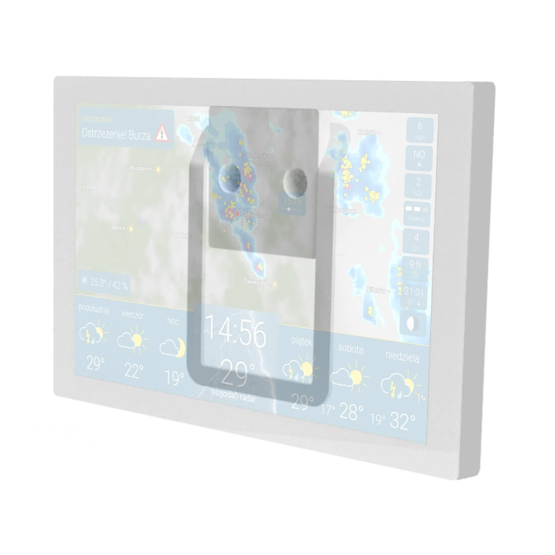 Zestaw do montażu pogoda & radar home na ścianie